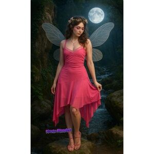 City Triangles Dress Vintage 90s Fairy Fairycore Bratz McBling Spears y2k Trashy